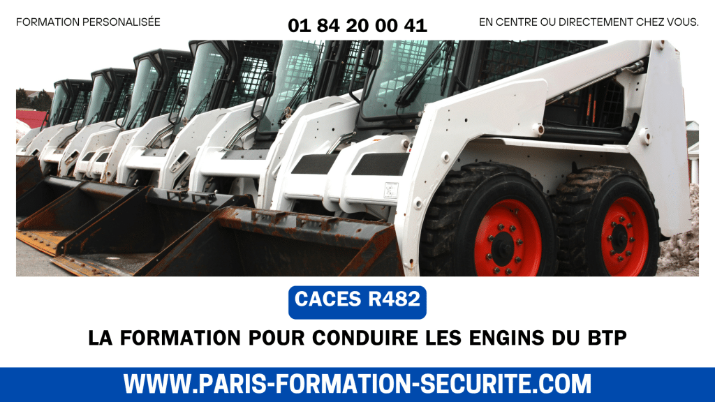 CACES R482 – La formation pour conduire les engins du BTP - Paris ...