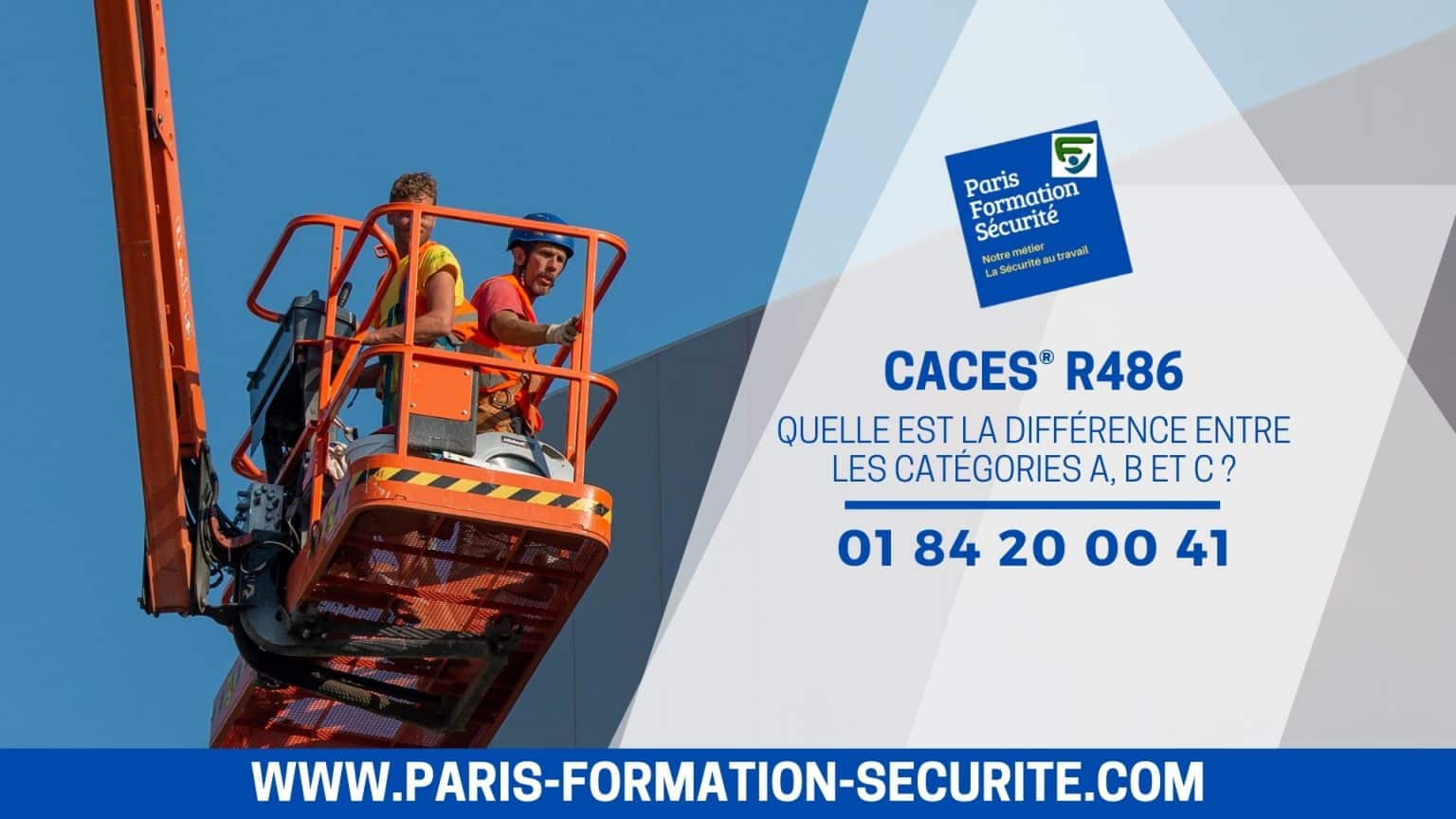 CACES® R486 : quelle est la différence entre les catégories A, B et C