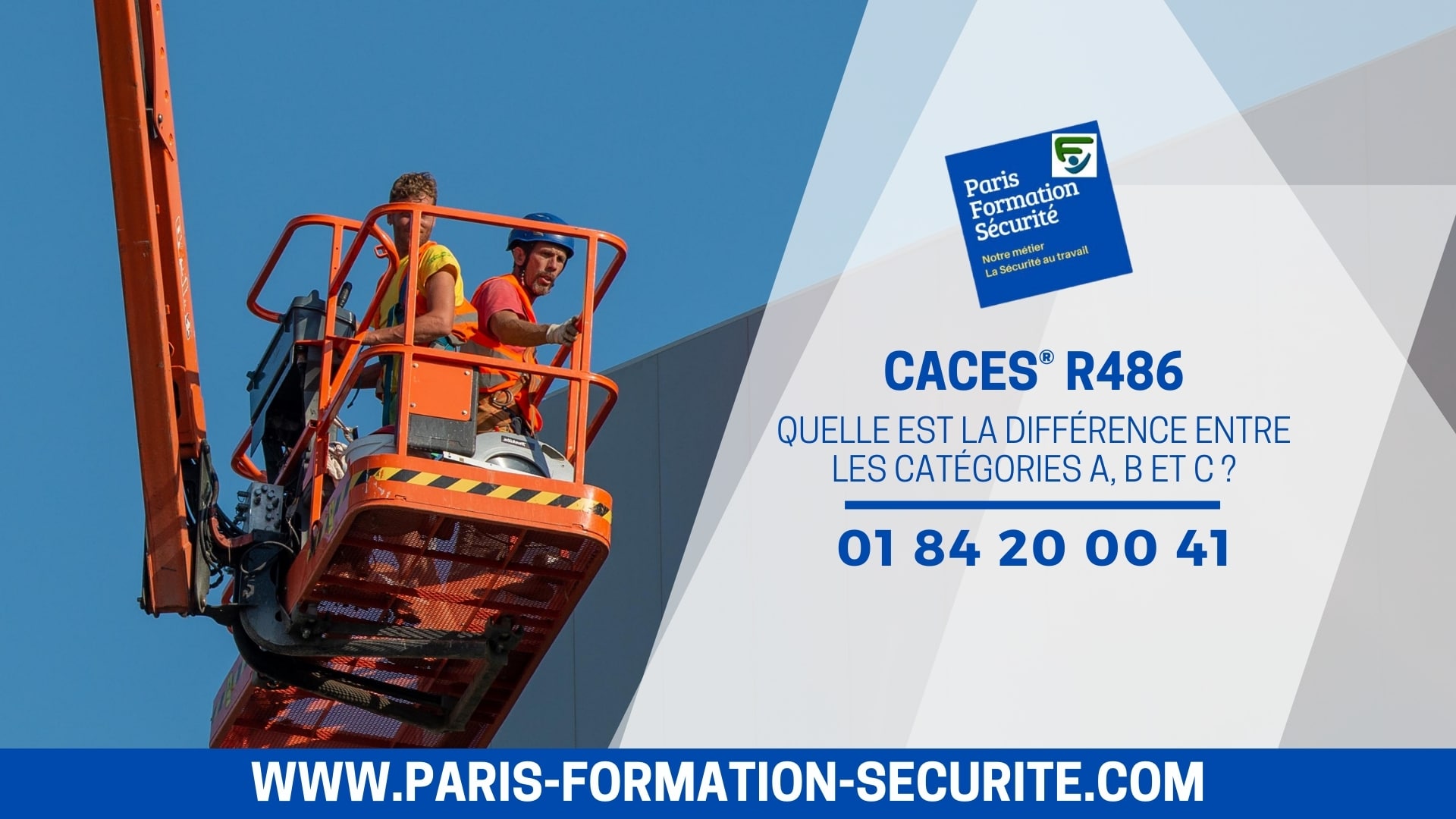 CACES® R486 : quelle est la différence entre les catégories A, B et C