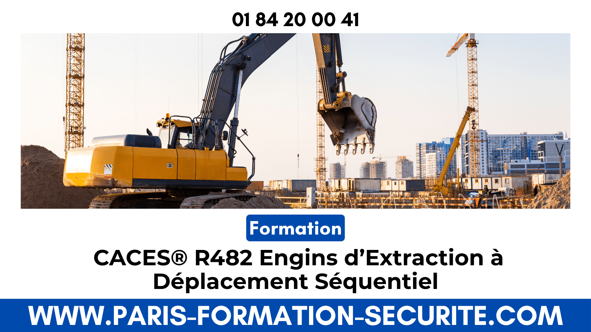 Formation CACES® R482 Engins d’Extraction à Déplacement Séquentiel 