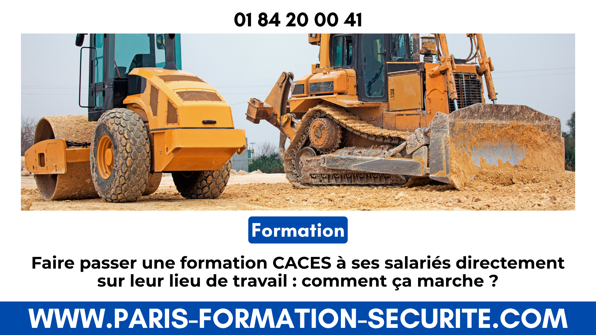 Faire passer une formation CACES® à ses salariés directement sur leur lieu de travail : comment ça marche ?